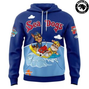 Portland Sea Dogs x PAW Patrol 2026 Limited Edition Baseball Jersey 2