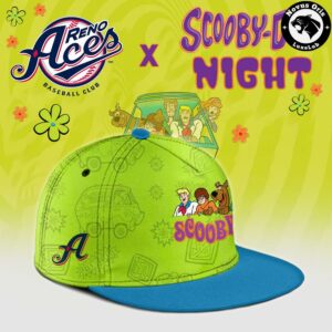Reno Aces x Scooby Doo Mystery Machine Limited Edition Baseball Jersey 3