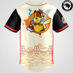 Rocket City Trash Pandas Pokmon World Night 2026 Pikachu Baseball Jersey 3