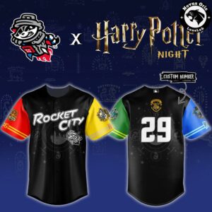 Rocket City Trash Pandas x Harry Potter Night 2026 Limited Baseball Jersey 2