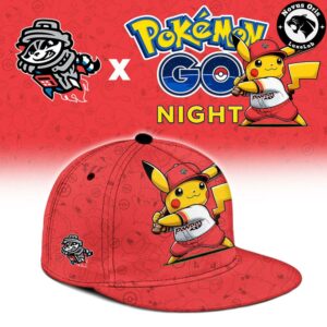Rocket City Trash Pandas x Pokemon GO Night Limited Edition Baseball Jersey 3