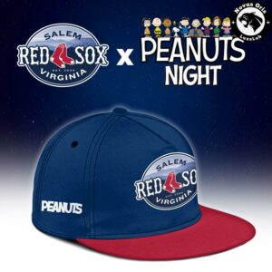 Salem Red Sox x Peanuts Night Baseball Jersey Custom White Snoopy Shirt 3