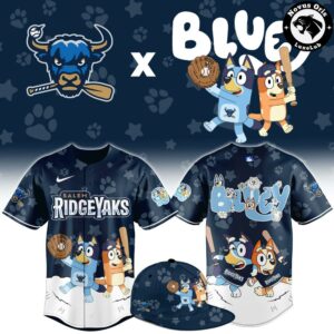 Salem Ridgeyaks x Bluey & Bingo Baseball Jersey