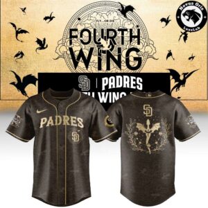 San Diego Padres x Fourth Wing Night 2026 New Limited Edition Baseball Jersey 4