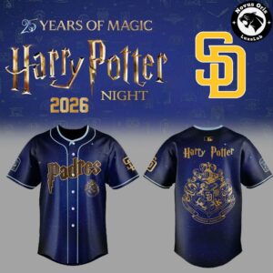 San Diego Padres x Harry Potter Night 2026 Limited Baseball Jersey