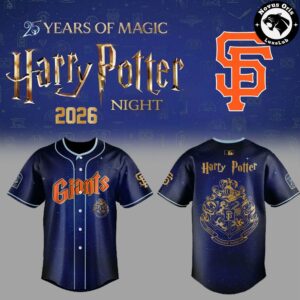 San Francisco Giants x Harry Potter Night 2026 Limited Baseball Jersey