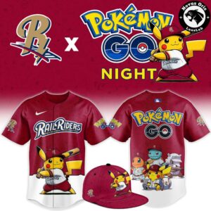 Scranton/Wilkes-Barre RailRiders x Pokemon GO Night Limited Edition Baseball Jersey