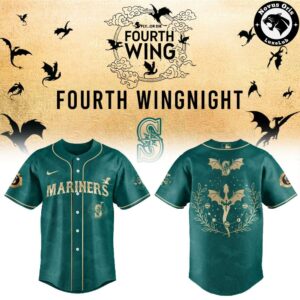 Seattle Mariners Fourth Wing Night Baseball Jersey Limited Edition Dragon Graphic Merch 4