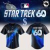 Seattle Mariners Star Trek 60th Anniversary Galaxy Baseball Jersey