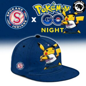 Spokane Indians x Pokemon GO Night Limited Edition Baseball Jersey 3