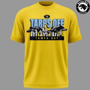 Tampa Bay Rays Tarps Off Didnt Wear This Shirt To Wear This Shirt Graphic Tee 2