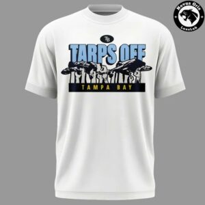 Tampa Bay Rays Tarps Off Didnt Wear This Shirt To Wear This Shirt Graphic Tee 5