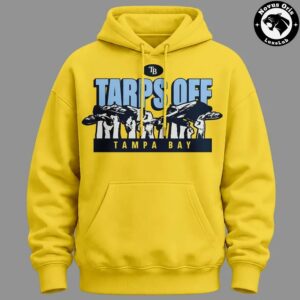 Tampa Bay Rays Tarps Off Didnt Wear This Shirt To Wear This Shirt Pullover Hoodie 2
