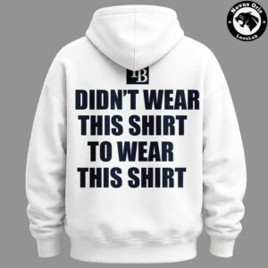 Tampa Bay Rays Tarps Off Didnt Wear This Shirt To Wear This Shirt Pullover Hoodie 6