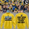 Tampa Bay Rays Tarps Off Didnt Wear This Shirt To Wear This Shirt Pullover Sweatshirt