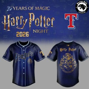 Texas Rangers x Harry Potter Night 2026 Limited Baseball Jersey