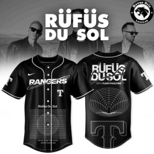 Texas Rangers x Rüfüs Du Sol Tour 2026 Baseball Jersey
