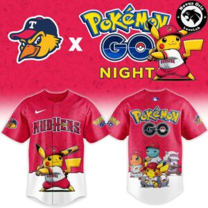 Toledo Mud Hens x Pokemon GO Night 2026 New Baseball Jersey 2