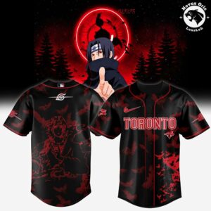 Toronto Blue Jays x Itachi Uchiha Limited Edition Baseball Jersey 2