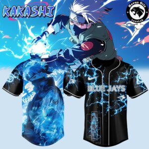 Toronto Blue Jays x Kakashi Hatake Limited Edition Baseball Jersey