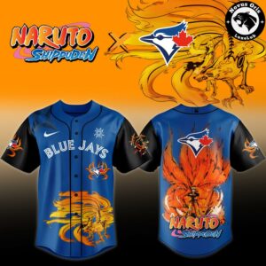 Toronto Blue Jays x Naruto Shippuden 2026 Baseball Jersey 2