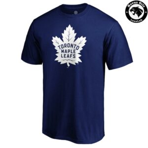 Toronto Maple Leafs NHL Hockey Arch Logo Graphic T Shirt 2