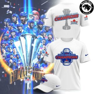 Toronto Rock 2026 NLL Champions Merchandise T Shirt 1