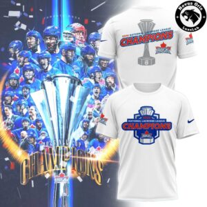 Toronto Rock 2026 NLL Champions Merchandise T Shirt 2