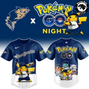 Tri City Dust Devils x Pokemon GO Night Limited Edition Baseball Jersey 2