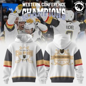 Vegas Golden Knights 2026 Western Conference Champions Hoodie