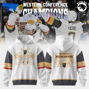 Vegas Golden Knights 2026 Western Conference Champions Hoodie 2