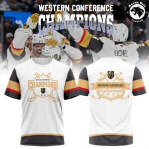 Vegas Golden Knights 2026 Western Conference Champions T Shirt 2