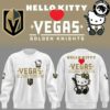 Vegas Golden Knights x Hello Kitty Hockey Cute Limited Edition Sweatshirt