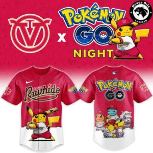 Visalia Rawhide x Pokemon GO Night Limited Edition Baseball Jersey 2