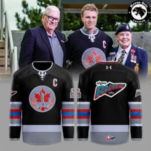 WHL Kelowna Rockets Military Veteran Special Edition Jersey 3
