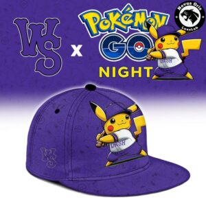 Winston Salem Dash x Pokemon GO Night Limited Edition Baseball Jersey 3
