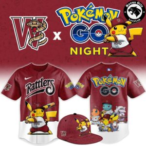 Wisconsin Timber Rattlers x Pokemon GO Night 2026 New Edition Baseball Jersey
