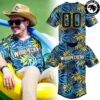 Los Angeles Dodgers x One Piece Night Luffy Baseball Jersey