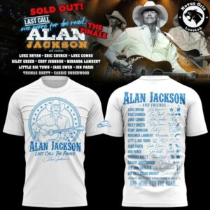 Alan Jackson Last Call The Finale 2026 T-Shirt