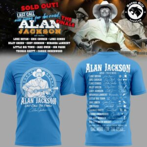 Alan Jackson Last Call The Finale 2026 T Shirt 2