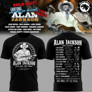 Alan Jackson Last Call The Finale 2026 T Shirt 3