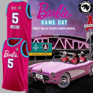 Angel Reese Atlanta Dream Barbie Game Day Basketball Jersey