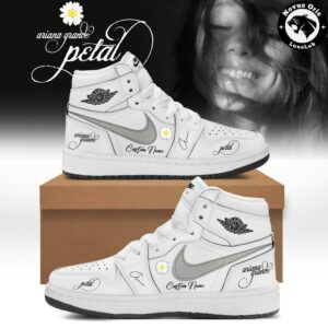 Ariana Grande Petal Custom Name Air Jordan 1 6