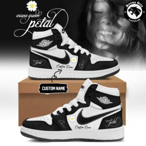 Ariana Grande Petal Custom Name Air Jordan 1 7