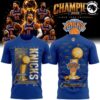 Autographed New York Knicks 2026 Champions Signature Graphic Tee