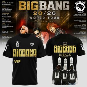 BIGBANG VIP 20th Anniversary World Tour T-Shirt - NovusOris Best