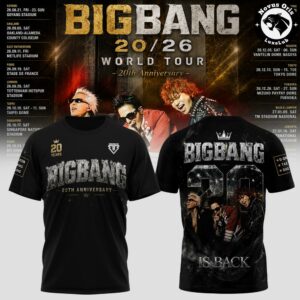 BIGBANG VIP 20th Anniversary World Tour T-Shirt - NovusOris Best