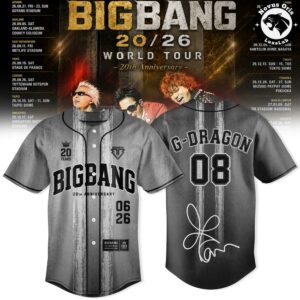 BIGBANG World Tour 2026 Baseball Jersey 2
