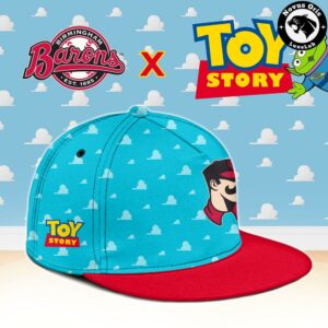 Birmingham Barons x Toy Story Night Woody Buzz Lightyear Baseball Jersey 3