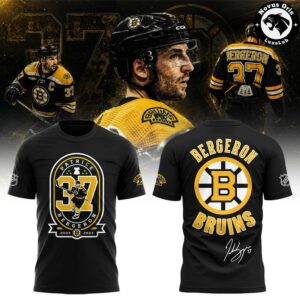 Boston Bruins Patrice Bergeron Legendary Limited Edition T-Shirt